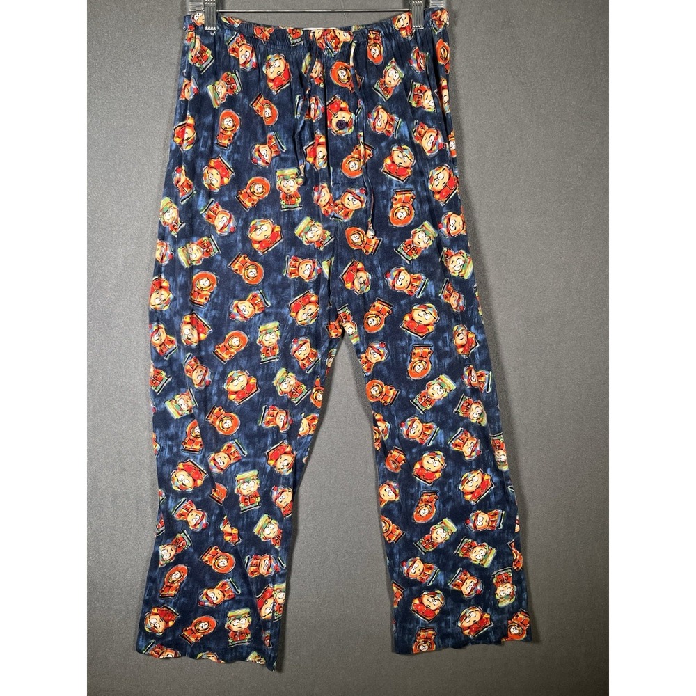 Vtg 2005 Y2K South Park Comedy Central Pajama Pants L